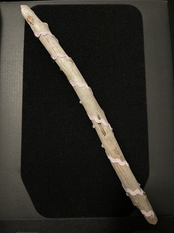 Linconia Driftwood Wand - "Sandstorm Sorcery"