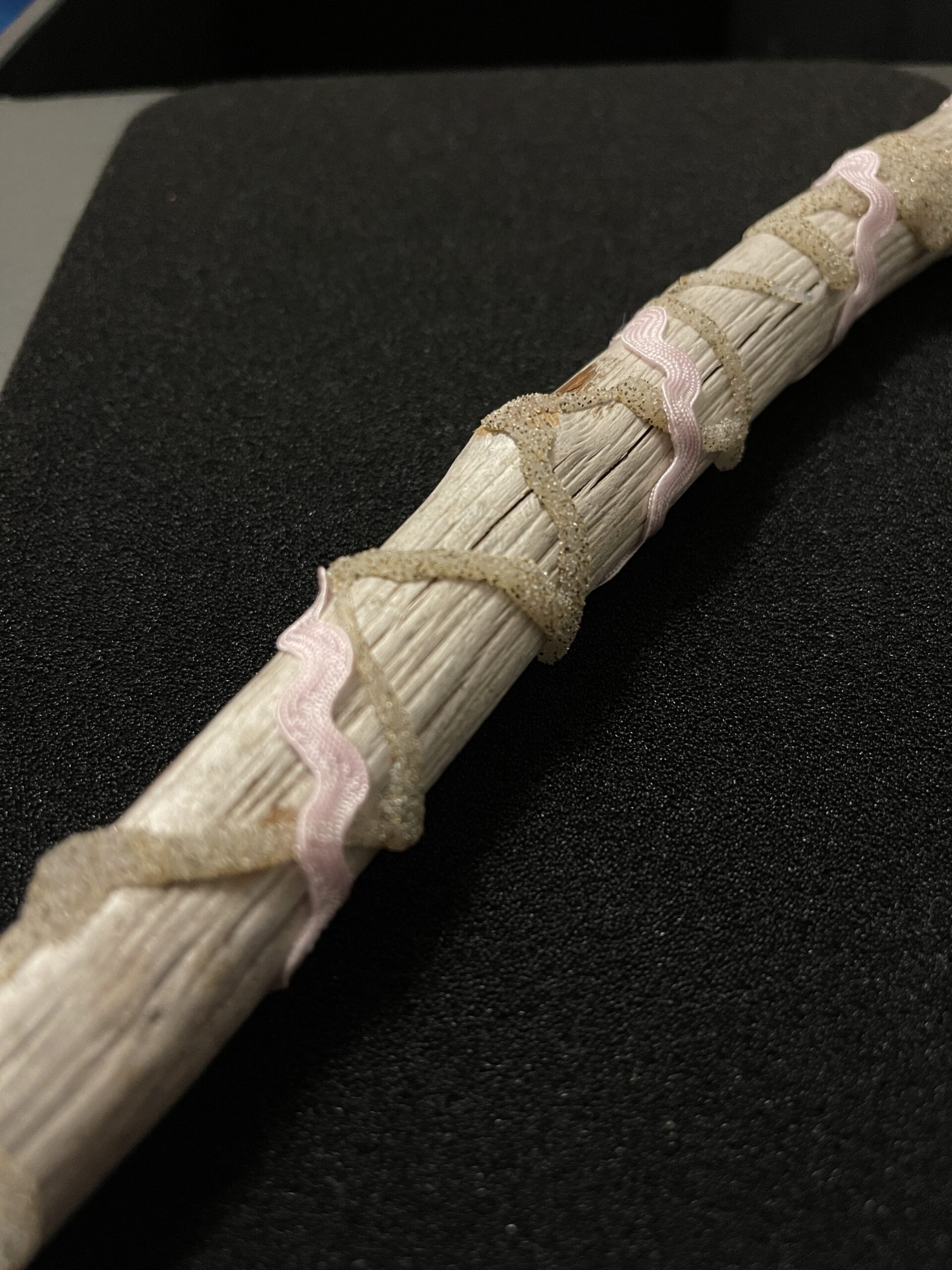 Linconia Driftwood Wand - "Sandstorm Sorcery"